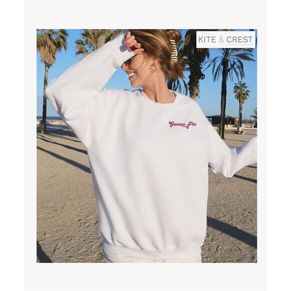 Sorority Gamma Phi Beta Sweatshirt College Greek Life Women Plus 2X Long Sleeve - Picture 3 of 6